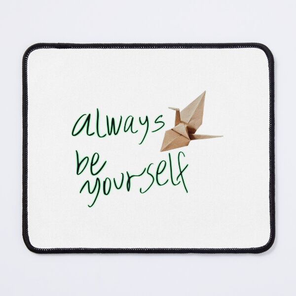 Item preview, Always be yourself, origami crane designed and sold by Meo Design.