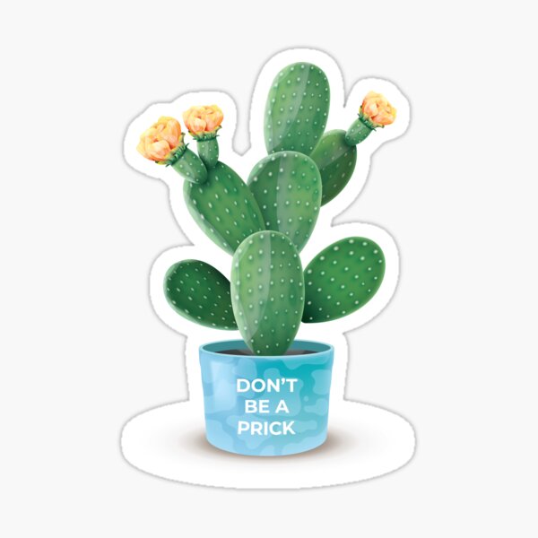 Artikel-Vorschau von Allgemeine Geschäftsbedingungen für Don't Be A Prick-Sticker, designt und verkauft von mamathatreads.