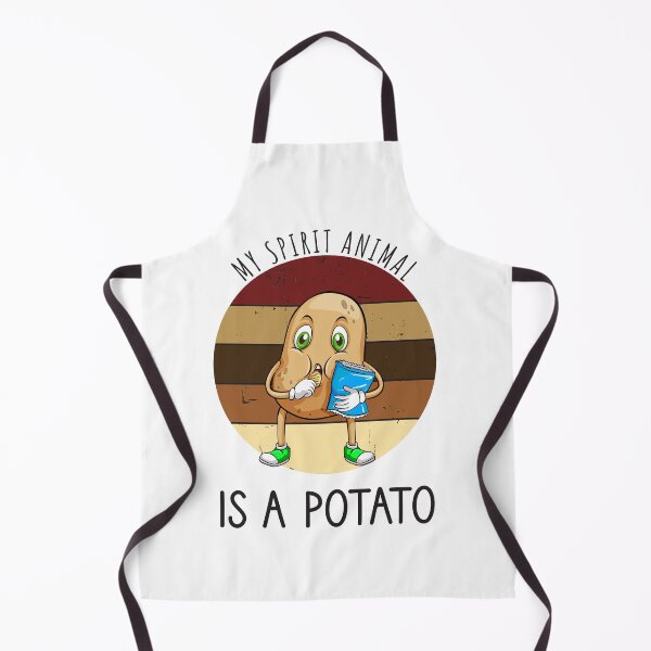 Item preview, My Spirit Animal Is A Potato - Funny Vintage Sunset designed and sold by JustBeStylish.