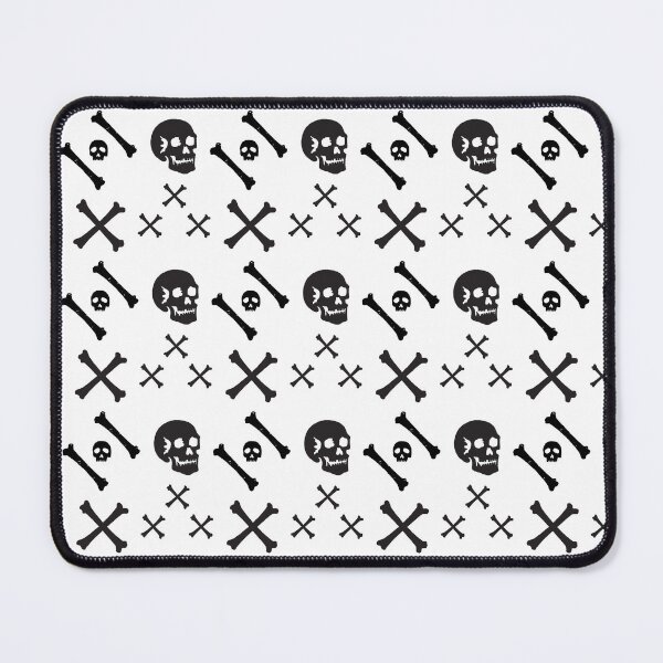 Item preview, Skull and bone pattern designed and sold by Tanya Mihe.