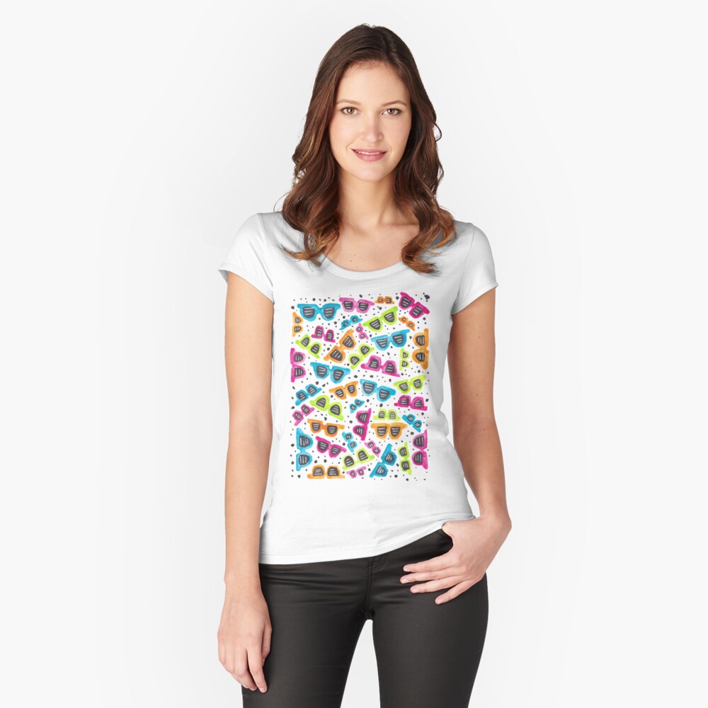 Item preview, Fitted Scoop T-Shirt designed and sold by lauramaxwell.