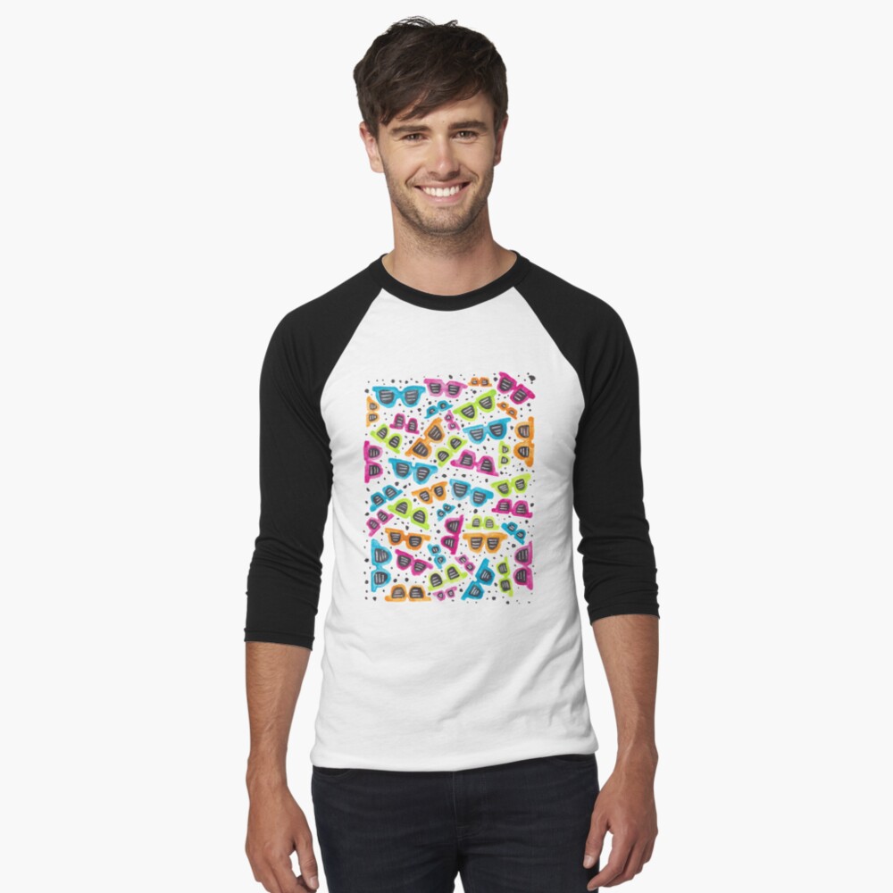 Item preview, Baseball ¾ Sleeve T-Shirt designed and sold by lauramaxwell.