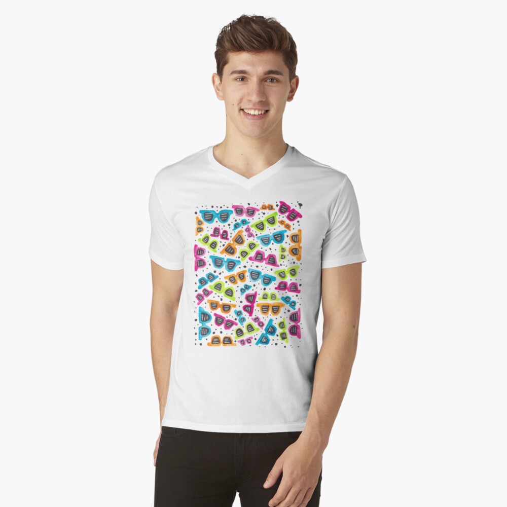 Item preview, V-Neck T-Shirt designed and sold by lauramaxwell.