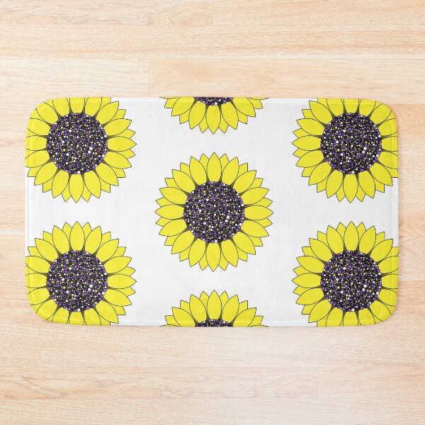 Item preview, Non-Binary Sunflower Pride Flag Flower designed and sold by Kai Buro.