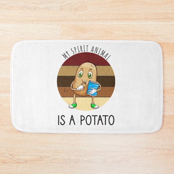 Item preview, My Spirit Animal Is A Potato - Funny Vintage Sunset designed and sold by JustBeStylish.