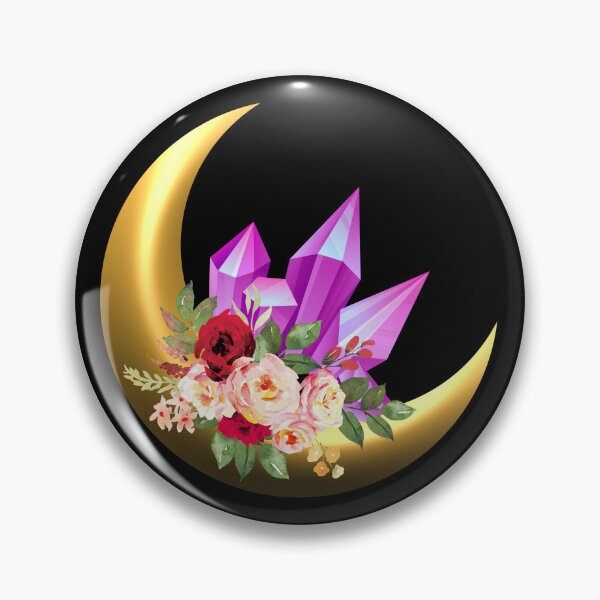 Item preview, Crystal Moon Flowers designed and sold by HolyWater SHOP.
