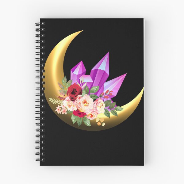 Item preview, Crystal Moon Flowers designed and sold by HolyWater SHOP.