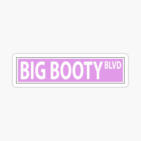 Item preview, Big Booty Blvd designed and sold by MismatchMedley.