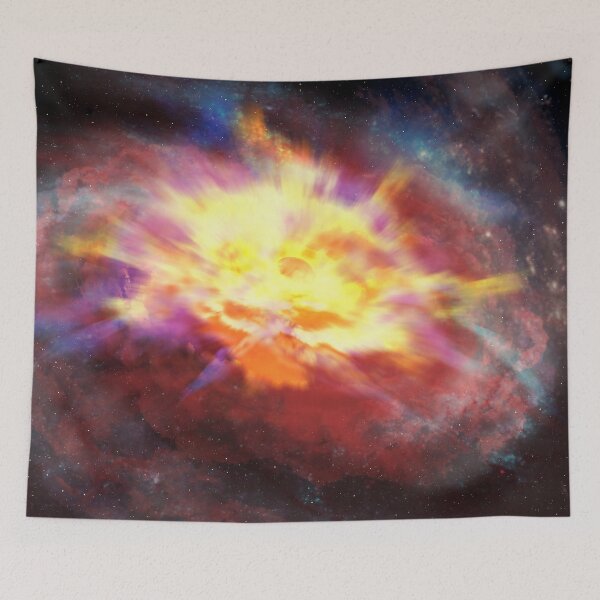 Item preview, Central portion of the galaxy that hosts the quasar SDSS J135246.37+423923.5 viewed at optical wavelengths designed and sold by Raureif.