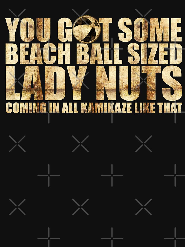"Beach Ball Sized Lady Nuts" Tshirt for Sale by TheFlying6 Redbubble