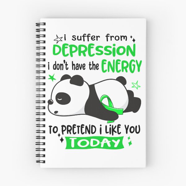 Item preview, Depression Awareness - I suffer from Depression i do not have the ENERGY to pretend i like you TODAY designed and sold by Hilten.