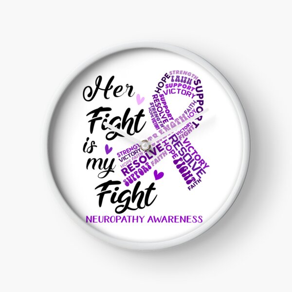 Item preview, Neuropathy Warrior, Her Fight is my Fight Neuropathy Awareness designed and sold by Greggwillard.