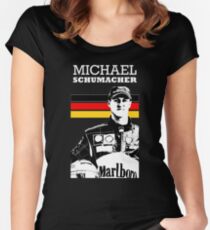 Michael Schumacher Germany - D Women's Fitted Scoop T-Shirt