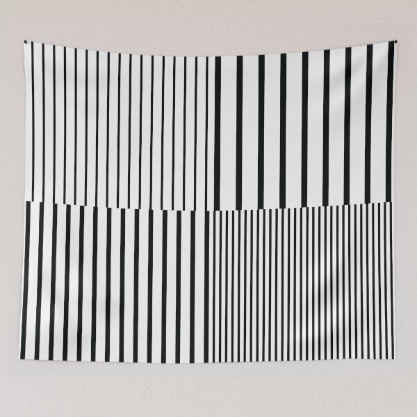 Item preview, Stripes Pattern and Lines 5 in Monochrome designed and sold by nineFlorals.