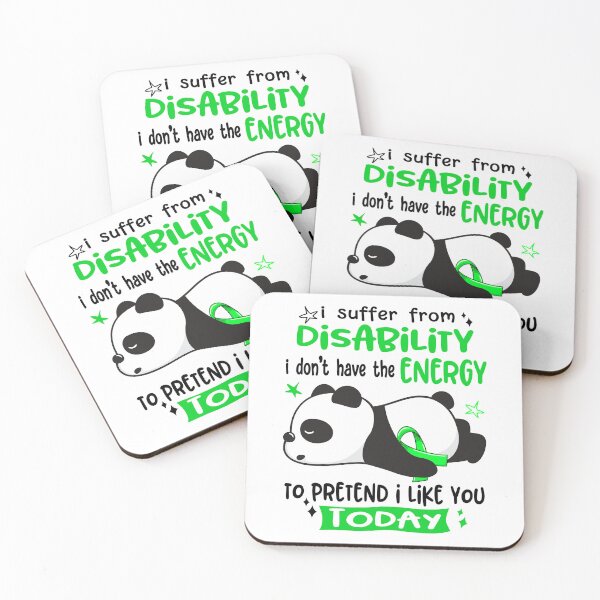 Item preview, Disability Awareness - I suffer from Disability i do not have the ENERGY to pretend i like you TODAY designed and sold by Hilten.