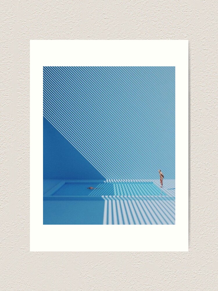 Swim Pool From Hockney Poster Art Print For Sale By Dianapadila   Farp,small,wall Texture,product,750x1000 