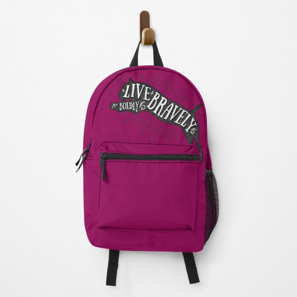Item preview, Vintage Tiger // Live bravely, boldly (pink version) designed and sold by Miricle.