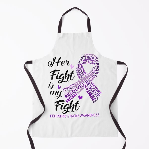 Item preview, Pediatric Stroke Warrior, Her Fight is my Fight Pediatric Stroke Awareness designed and sold by Greggwillard.