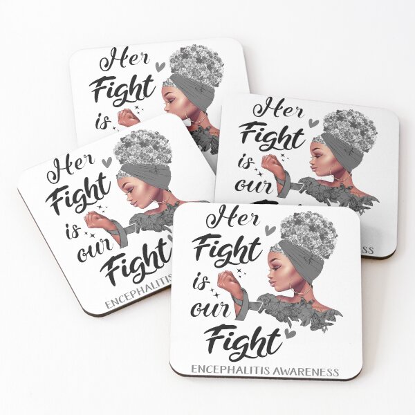 Item preview, Encephalitis Awareness - Her Fight is Our Fight designed and sold by RidnerStore.