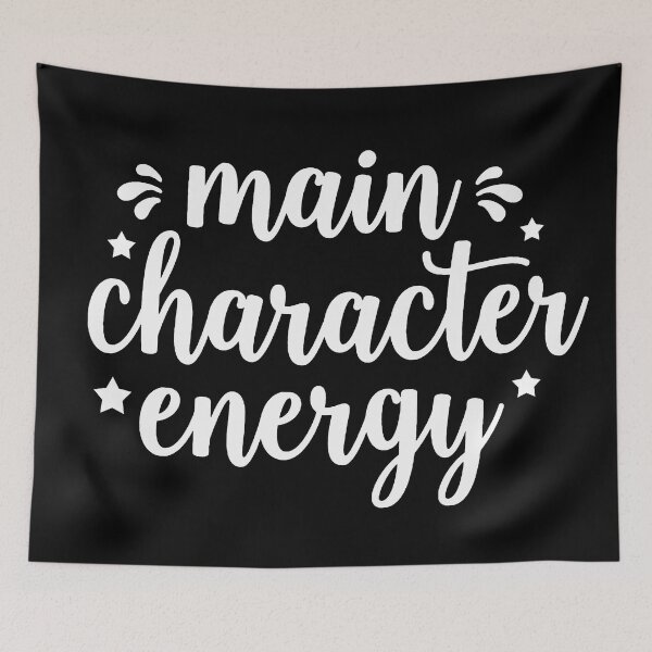 Item preview, Main Character Energy designed and sold by ValentinaHramov.