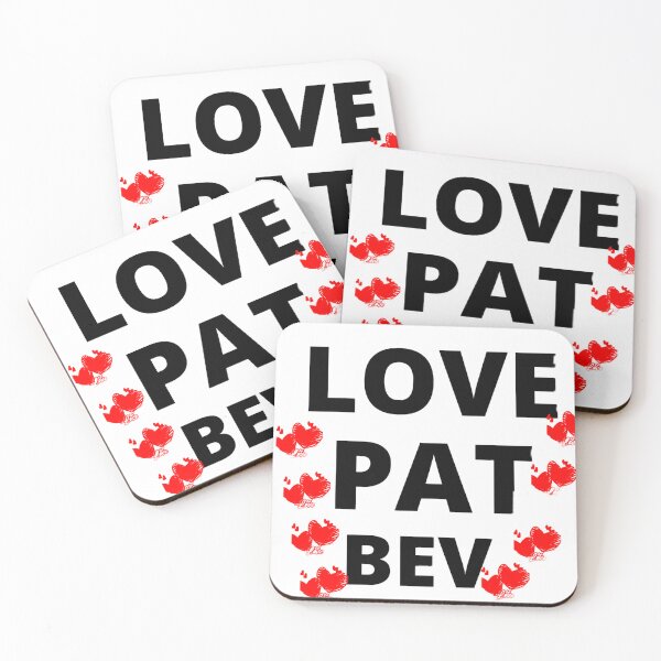 Item preview,  Love Pat Bev designed and sold by AzayMedia.