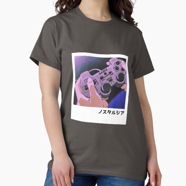 Item preview, Playstation Nostalgia | Anime Aesthetic designed and sold by PopUpShirt.
