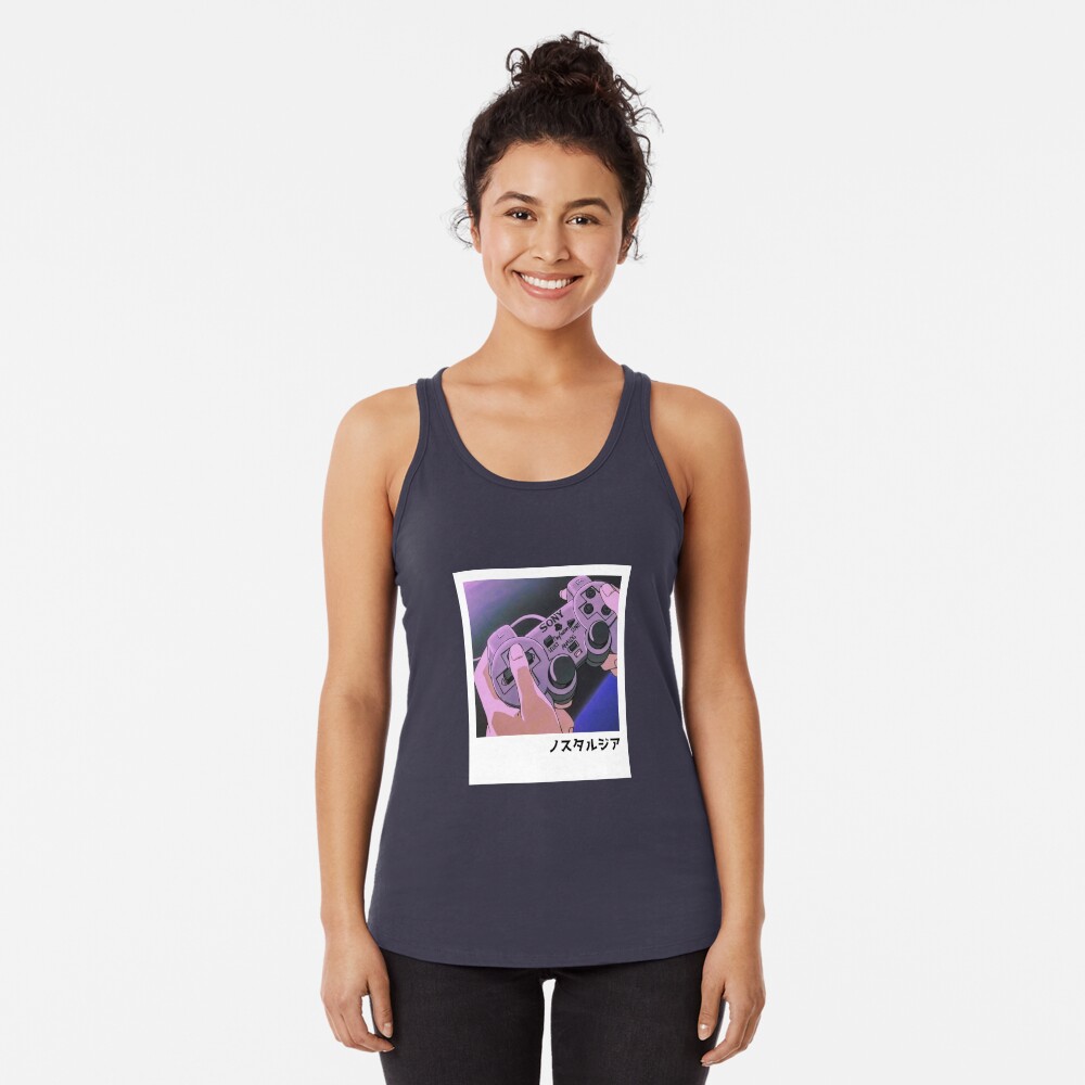 Vista previa del artículo con la obra «Camiseta con espalda nadadora», diseñado y vendido por PopUpShirt.