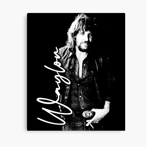 Waylon Jennings Waylon Jennings Waylon Jennings Waylon Jennings Waylon Jennings 90asd Canvas 8815