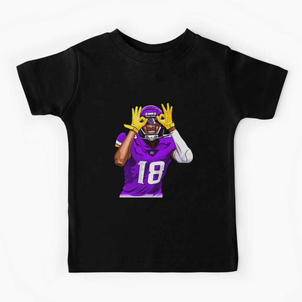 Justin Jefferson Shirt 90s Vintage Graphic Minnesota Football Shirt