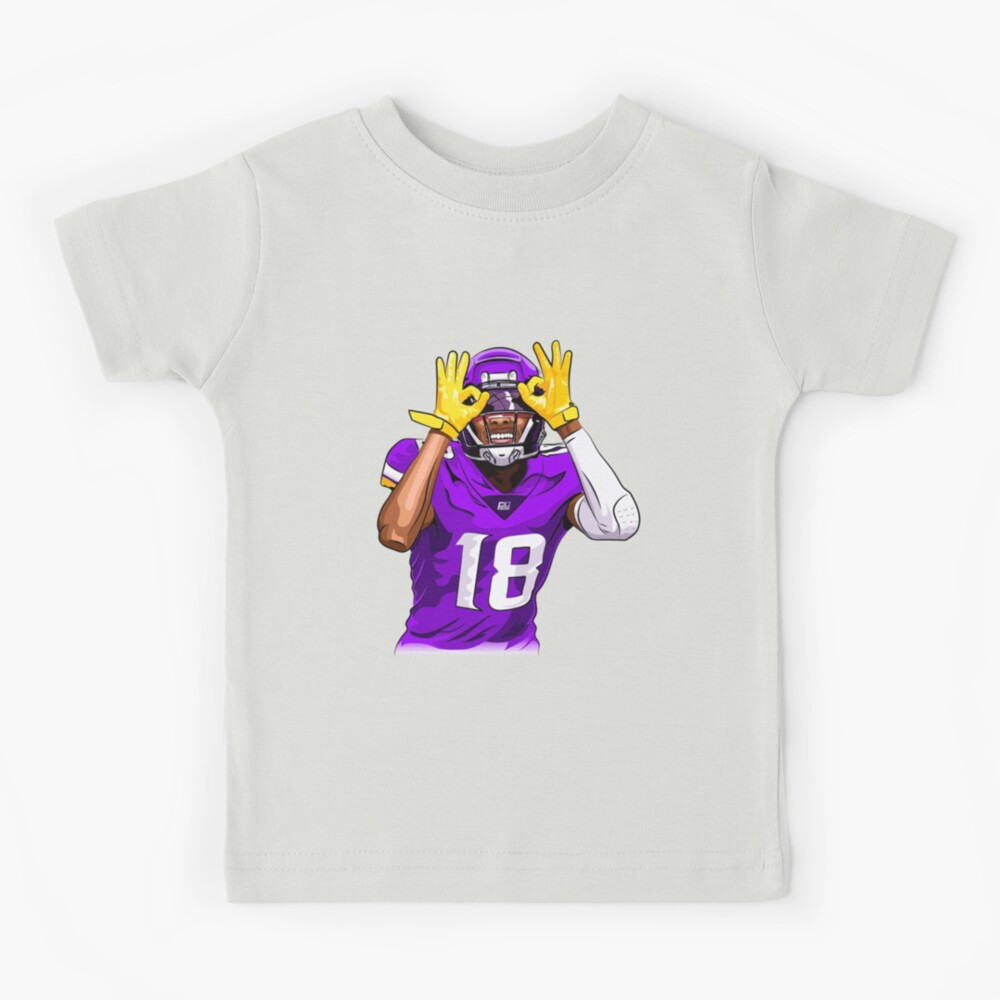 Justin Jefferson Kids T-Shirt for Sale by EderMiliteo