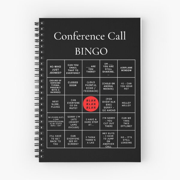 Item preview, Conference Call BINGO designed and sold by Mark Sagnol.