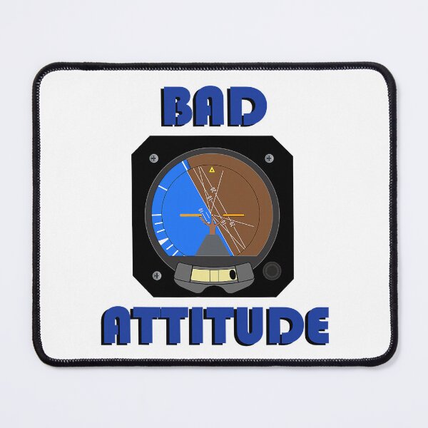 Item preview, Bad Attitude pilot attitude indicator designed and sold by HaladMusafi.