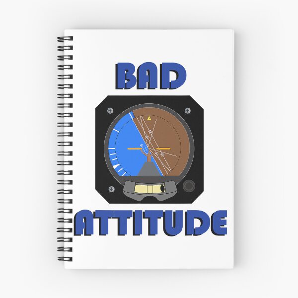 Item preview, Bad Attitude pilot attitude indicator designed and sold by HaladMusafi.