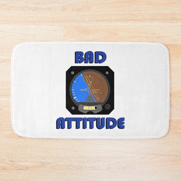 Item preview, Bad Attitude pilot attitude indicator designed and sold by HaladMusafi.