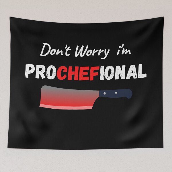 Item preview, Don't Worry I Am Professional Pro Chef Funny Apron w/ Pockets| Funny Kitchen Chef Apron| Professional Cook Grill BBQ Master Apron Gift Apron designed and sold by Alexa5454.