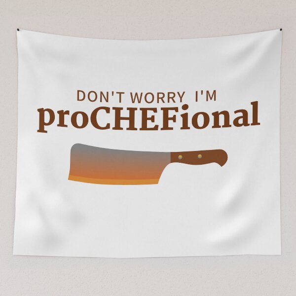 Item preview, Don't Worry I Am Professional Pro Chef Funny Apron w/ Pockets| Funny Kitchen Chef Apron| Professional Cook Grill BBQ Master Apron Gift Apron designed and sold by Alexa5454.