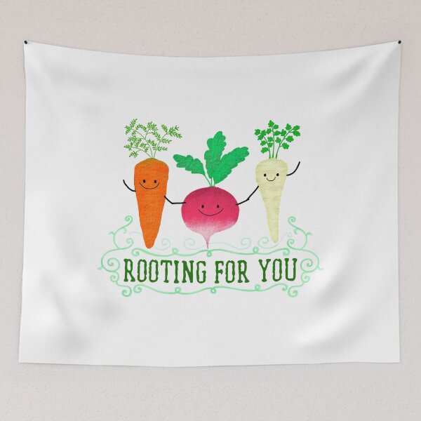 Item preview, Rooting for you - Punny Garden Classic designed and sold by HaladMusafi.