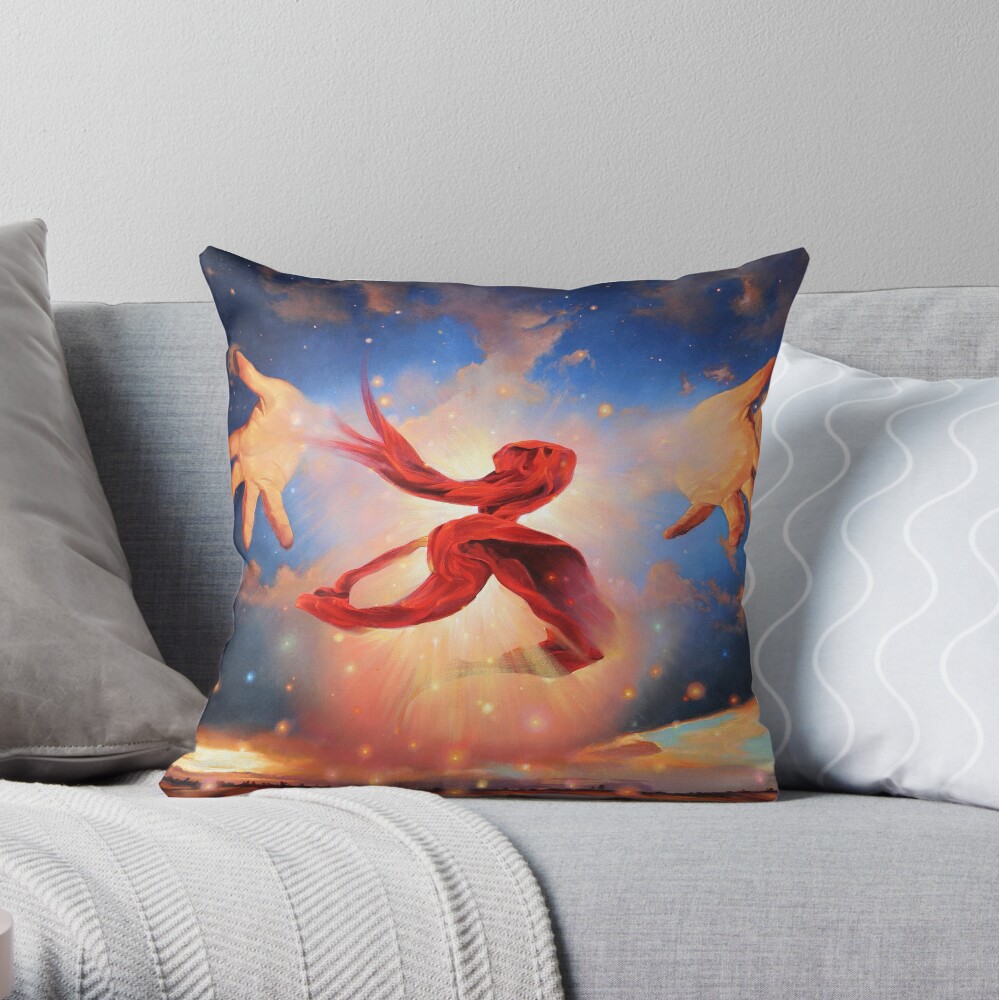 Mangowa Throw Pillow