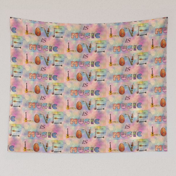 Item preview, Love is music  designed and sold by W+S Designs.