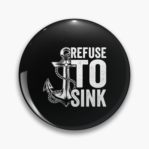 Item preview, Refuse To Sink Shirt, Anchor Sailor Shirt, Sailor Captain Shirt, Nautical Shirt, Anchor And Ship Shirt, The Ocean Made Me Salty Shirt designed and sold by aymob.