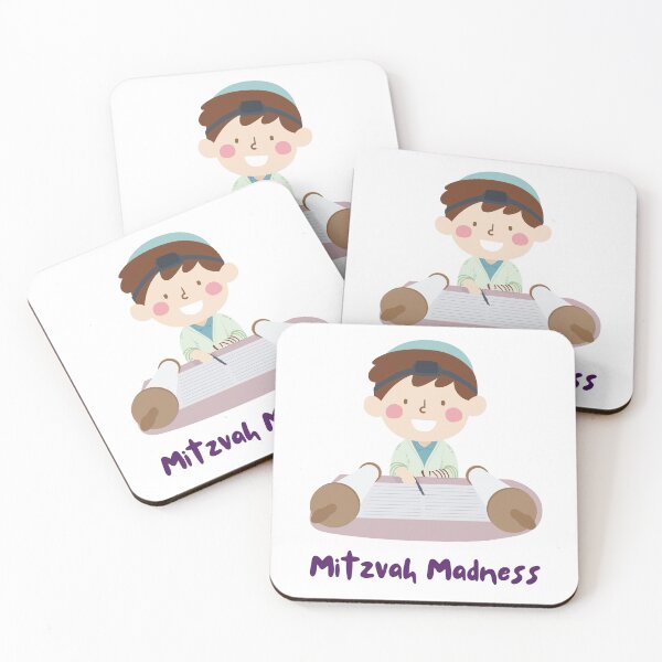 Item preview, My Mitzvah Madness - Funny Yiddish Quotes designed and sold by MikeMargolisArt.