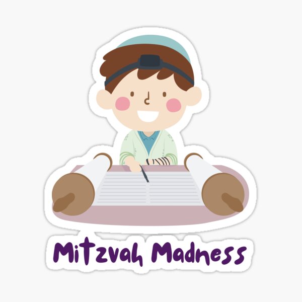 Item preview, My Mitzvah Madness - Funny Yiddish Quotes designed and sold by MikeMargolisArt.