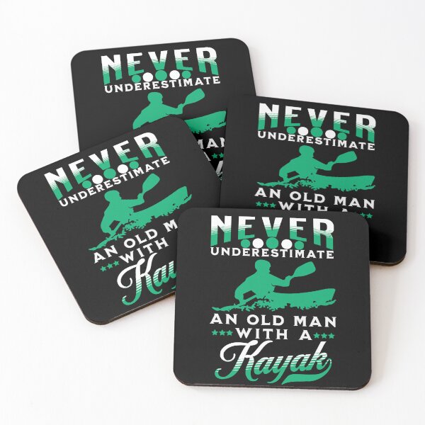 Item preview, Never Underestimate An Old Man With A Kayak designed and sold by FurioInc.
