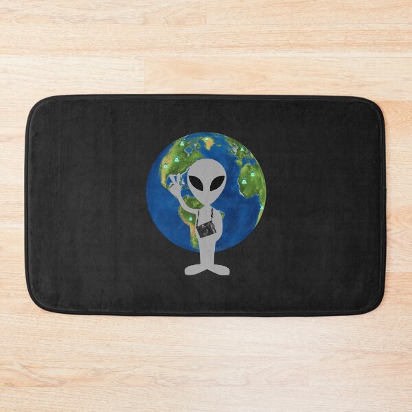Item preview, Just visiting intergalactic tourism design designed and sold by MamaNeeaDesigns.