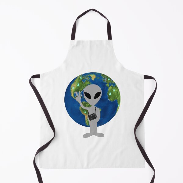 Item preview, Just visiting intergalactic tourism design designed and sold by MamaNeeaDesigns.