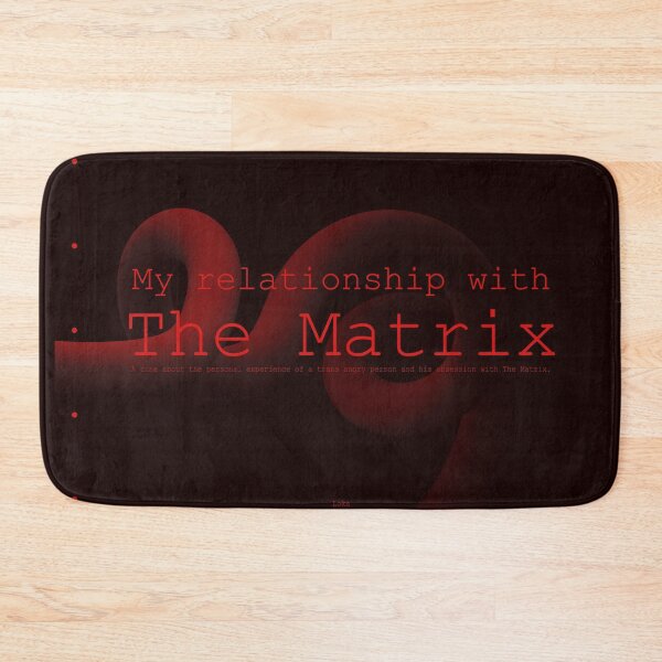 Item preview, Cover of My relationship with The Matrix designed and sold by LokeArtemis.