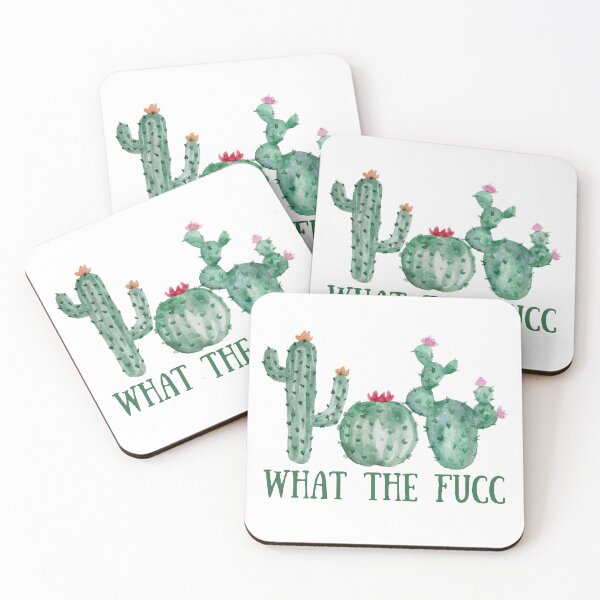 Item preview, What the Fucc Succulent Lover Gift Funny Succulent Botanical Cactus designed and sold by CaitU.