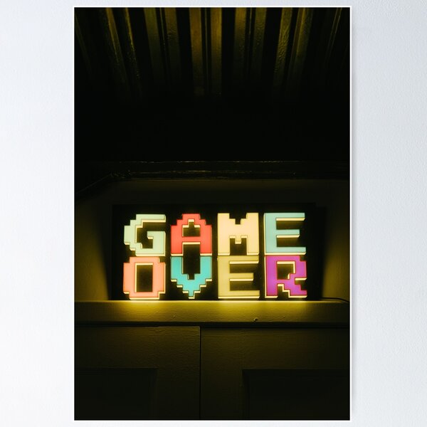 Item preview, Game over-t-shirt game over designed and sold by Soulaiman0.