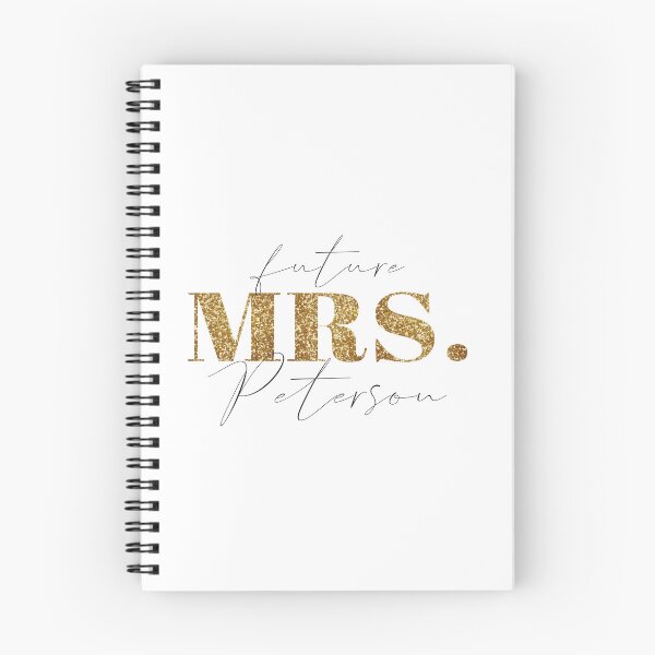 Item preview, Future Mrs Peterson designed and sold by blacklittlemoon.