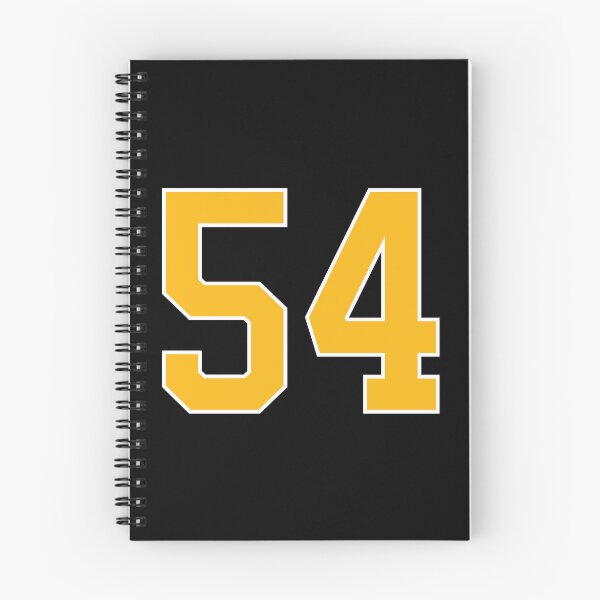 Item preview, Yellow Number 54 lucky sports jersey fifty four designed and sold by HeavyStyle.